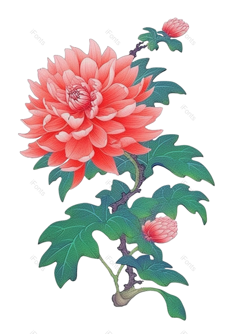 叶子图片,复古元素,元素PNG,清新免抠素材